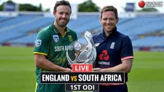 Live Cricket Score, England vs South Africa, 1st ODI at Leeds, 2017: ENG win by 72 runs; lead 1-0